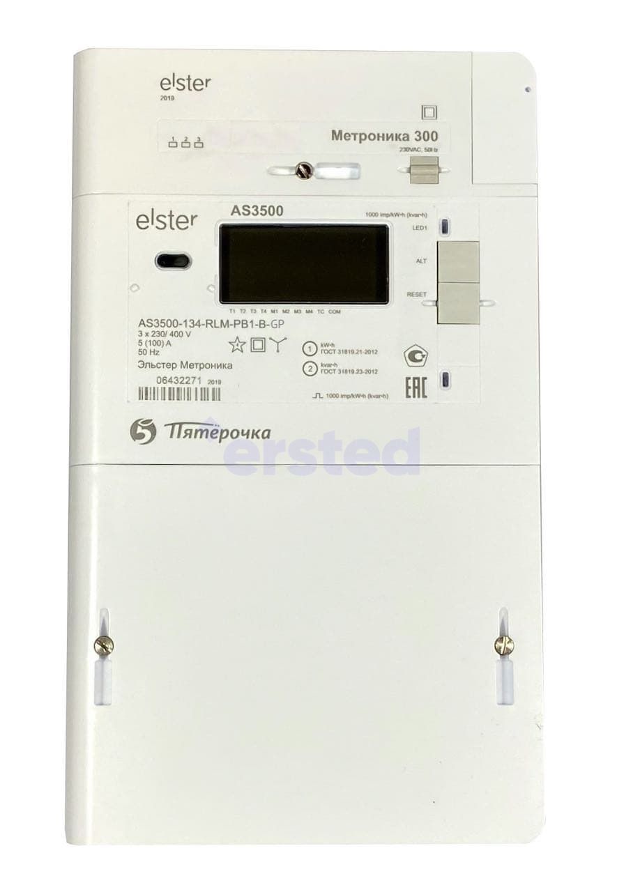 AS3500-134-RLM-PB1К-B-GP Электросчетчик прямого включения с модулем GSM, Модели: 134-RLM-PB1-B-GP, фото 