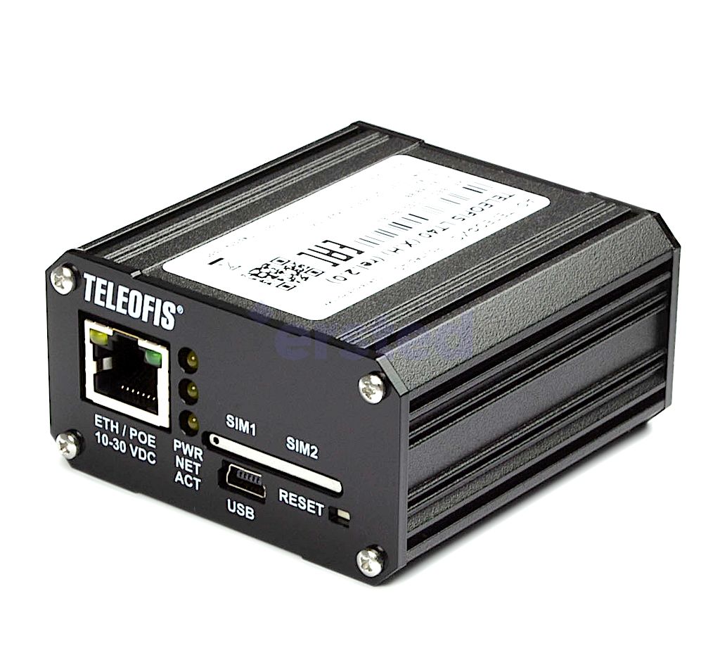Роутер Teleofis LT40, 4G-LTE/3G/2G, 2xSim, 1xEthernet, mini USB, фото 