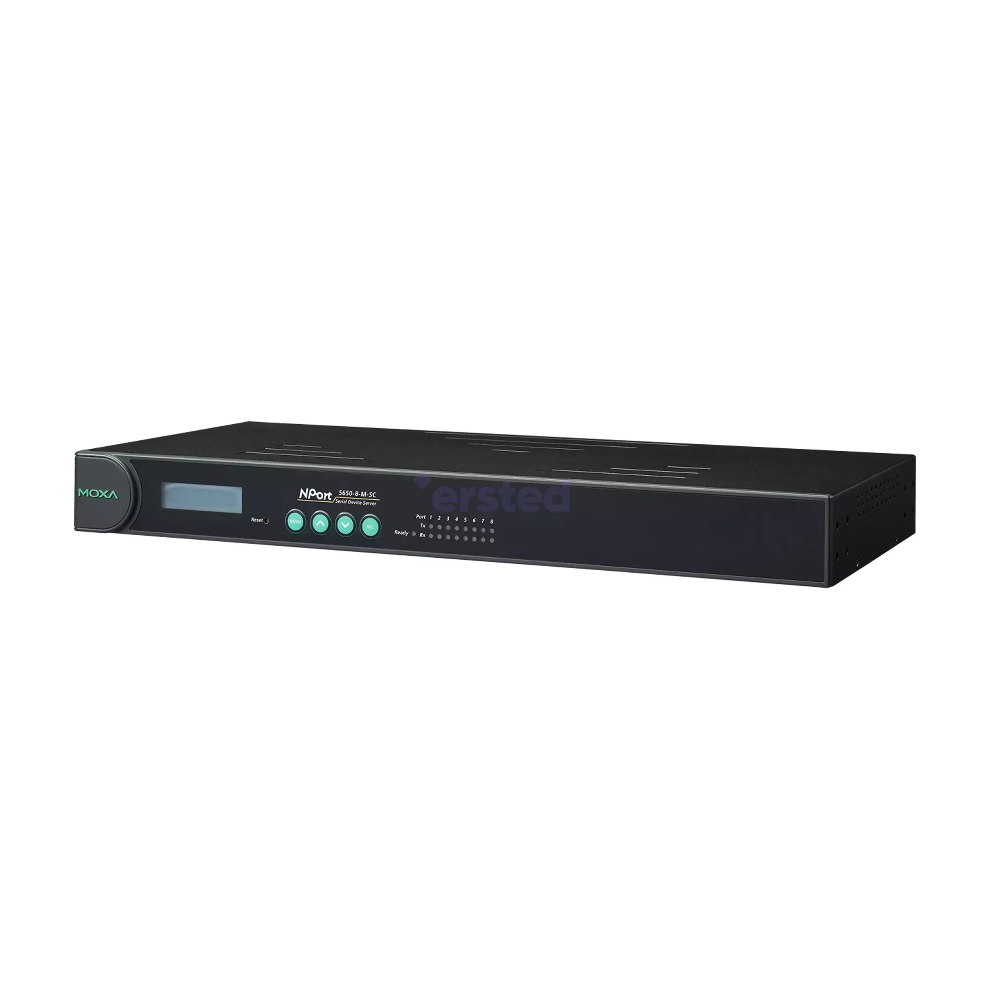 Moxa NPort 5650-8, Ethernet в 8хRS-232/485 Промышленный асинхронный клиент-сервер, фото 