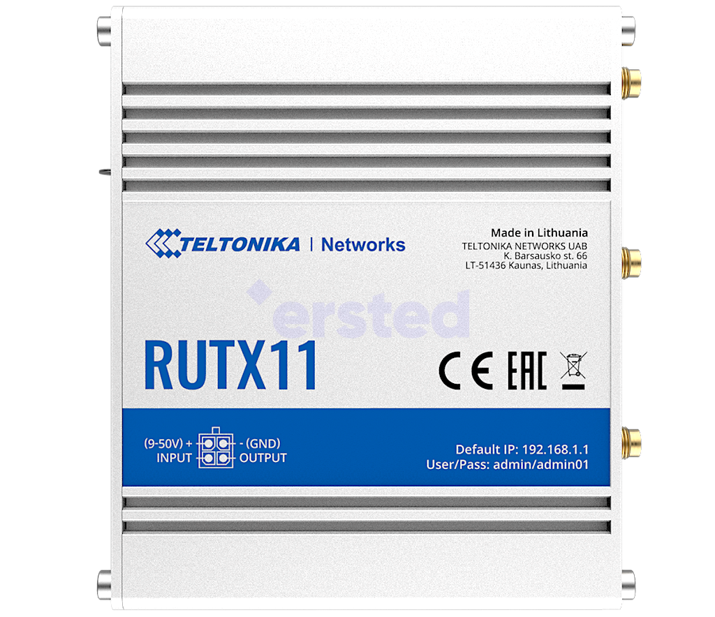 Телтоника RUTX11, промышленный GSM роутер 2xSim, 2G/3G/4G-LTE, Ethernet, Wi-Fi, USB, GPS, фото 