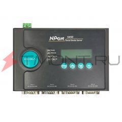 Moxa nport 5450, 4-портовый асинхронный сервер интерфейса RS-232/485, фото 