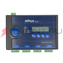 Moxa nport 5430, 4-портовый асинхронный сервер интерфейса RS-422/485, фото 