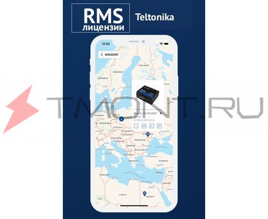 Доступ RMS (Remote Management System) Teltonika | Лицензия (кредит) на 1 устройство в месяц, фото 